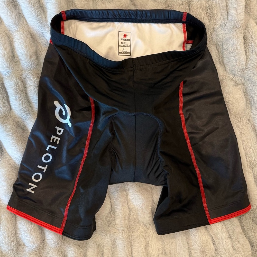 Peloton Padded Cycling Shorts Size Large